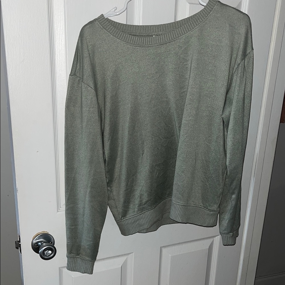 Honeydew Intimates Green Crew Neck Sweater